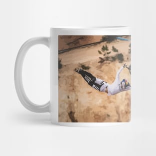 Emil Johansson Superman Seat Grab Audi Nines Painting Mug